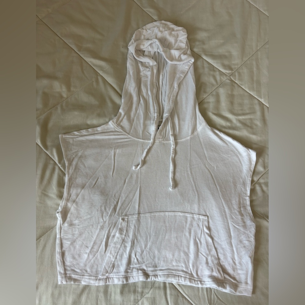 Zyia Cream Hooded Sweatshirt